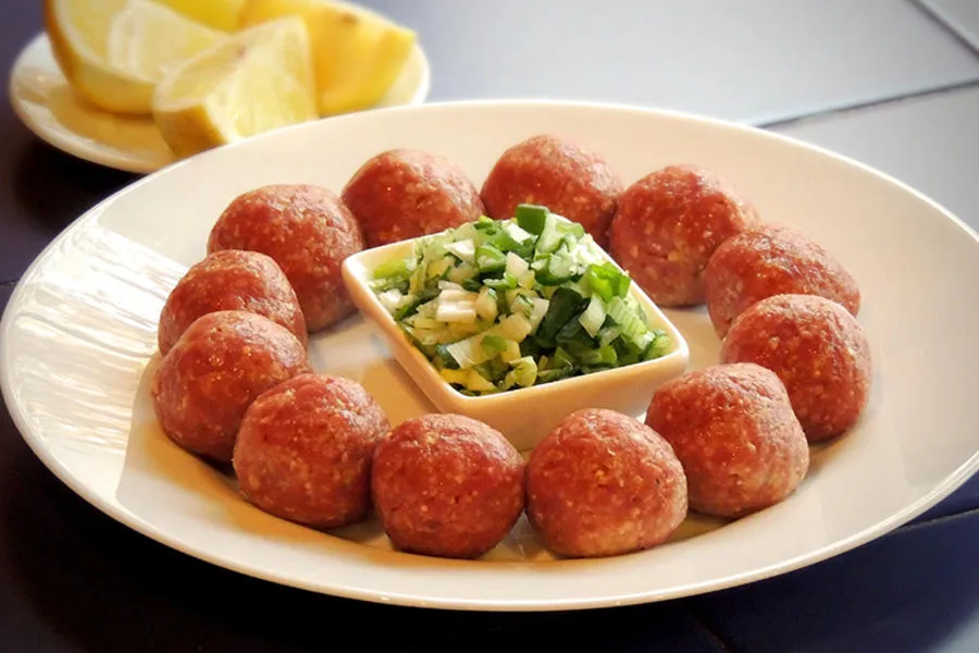 KIBBE KAFTA CRUDO