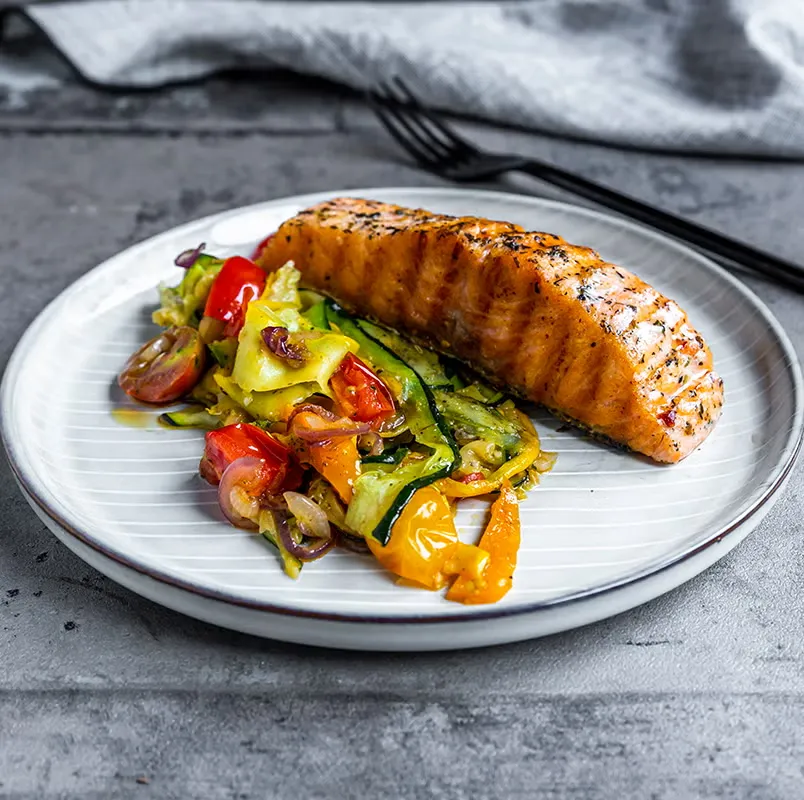 SALMON A LA PLANCHA